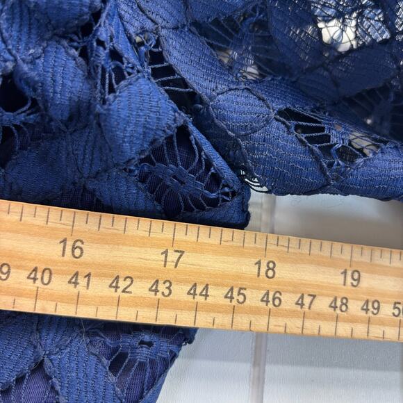 Vintage Young Dimensions Womens Old Hollywood Glam Mesh Lace Dress Size M Event - Picture 4 of 9